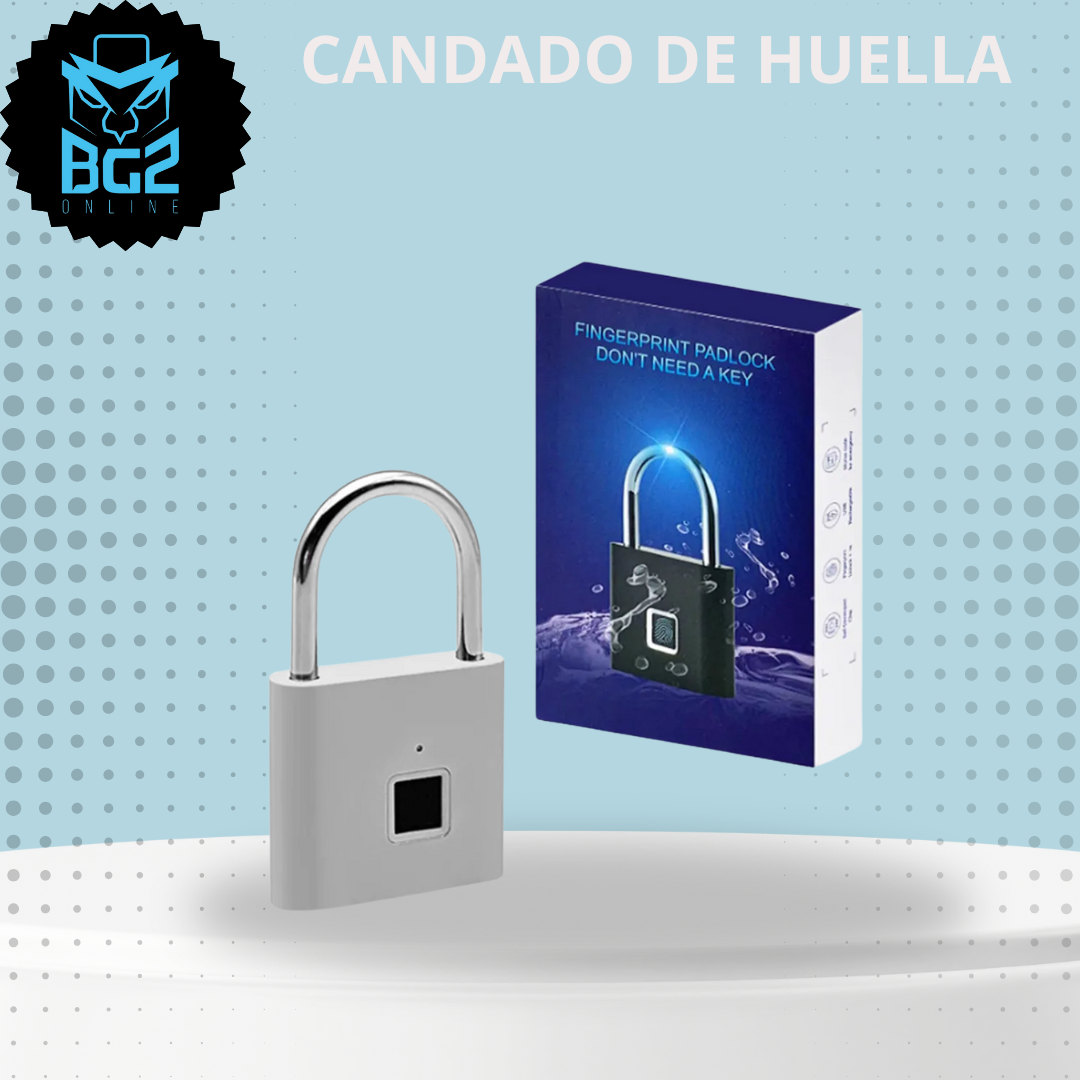 Miniatura 1 de CANDADO CON HUELLA